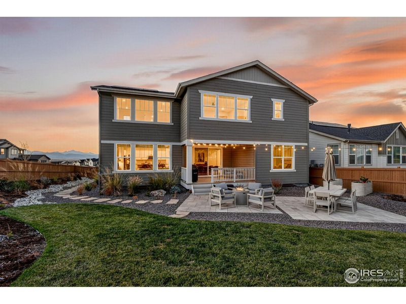 Exterior details and patio area of a home in Sunset Village, Erie (Image 26). Exterior details and patio area of a home in Sunset Village, Erie (Image 26).