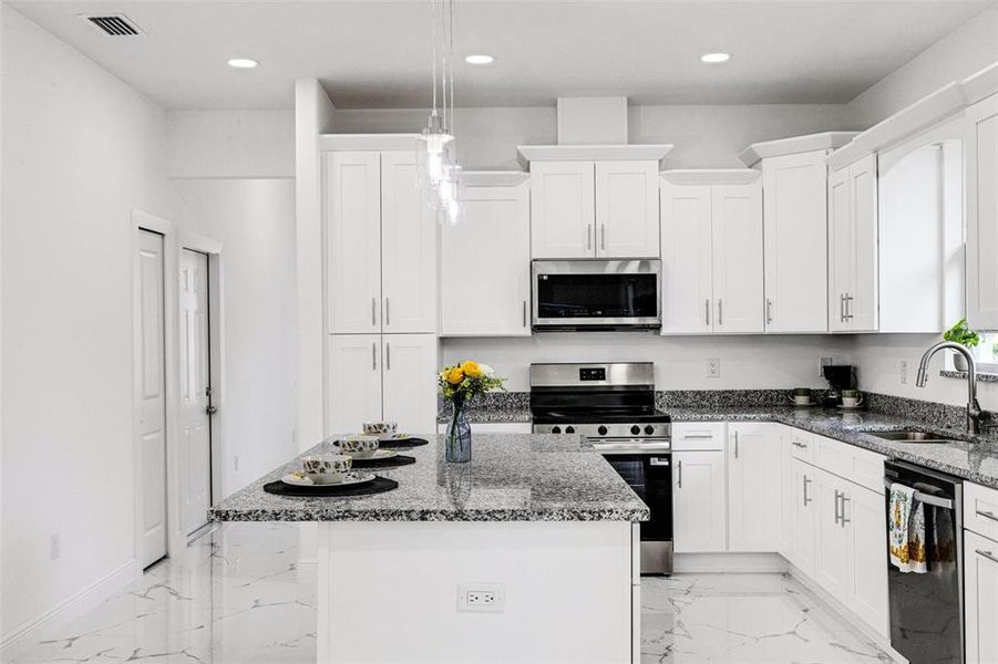 Furnished interior view inside a new home in , Tampa (Image 6).