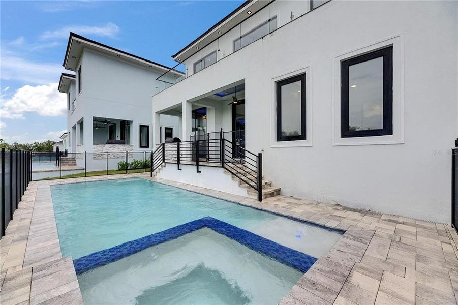 Exterior details and patio area of a home in , Apollo Beach (Image 42).