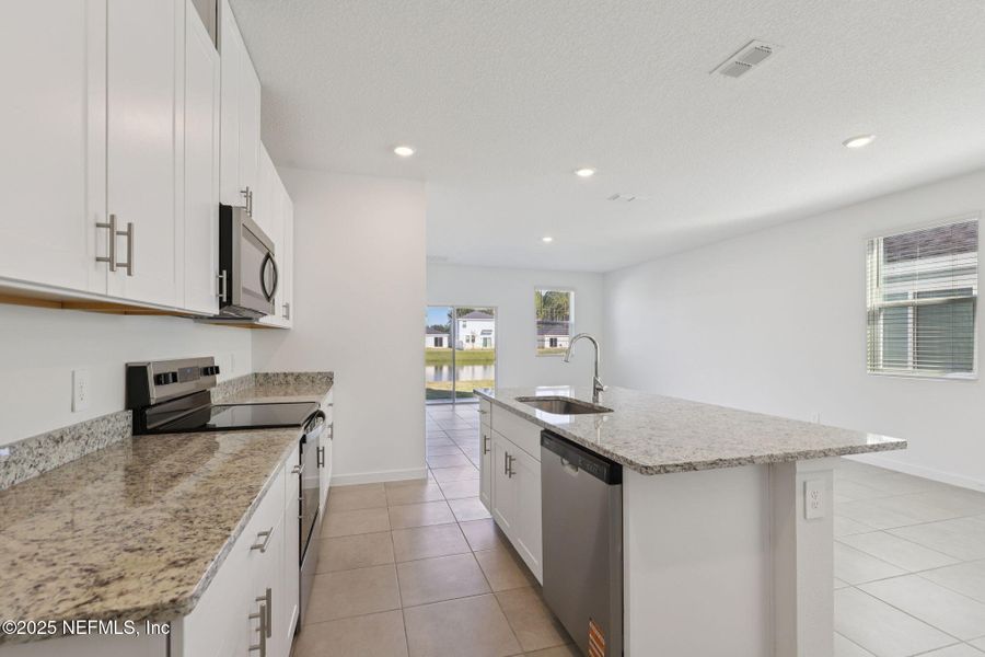 Furnished interior view inside a new home in Kings Preserve, Jacksonville (Image 13).