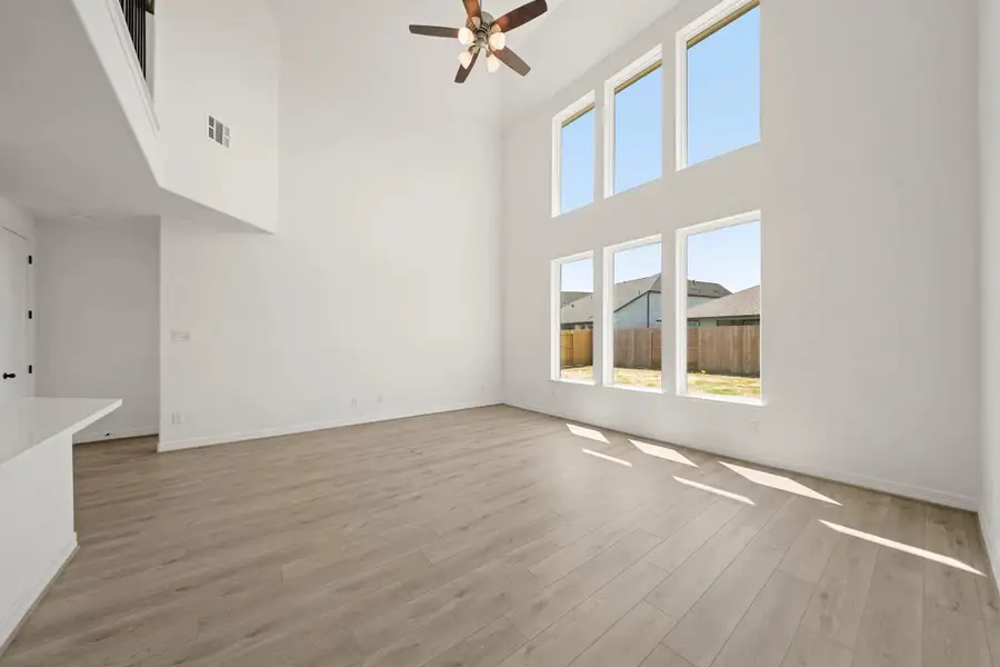 Gathering room. Sample product photo. Actual exterior and interior selections may vary by homesite. Photo may be virtually staged. Gathering room. Sample product photo. Actual exterior and interior selections may vary by homesite. Photo may be virtually staged.
