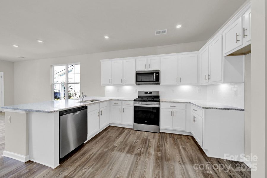 Furnished interior view inside a new home in , Mint Hill (Image 6).