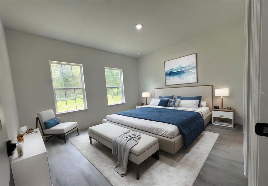 Furnished interior view inside a new home in , Beverly Hills (Image 13).