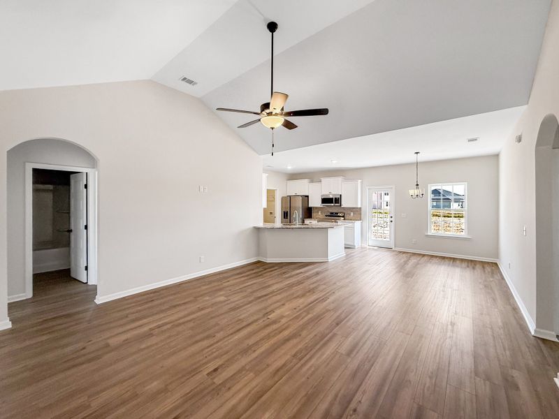 Spacious, unfurnished interior of a new home in The Village at Sassafras, Allenhurst (Image 11). Spacious, unfurnished interior of a new home in The Village at Sassafras, Allenhurst (Image 11).