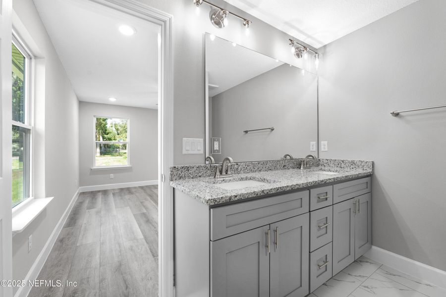 Furnished interior view inside a new home in , Jacksonville (Image 7).