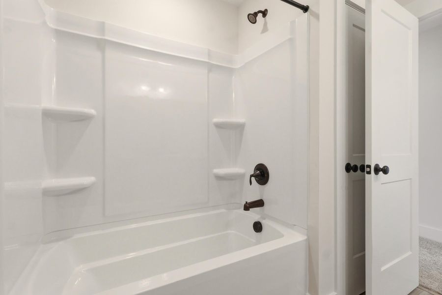 Close-up of interior finishes inside a home in Harbor Crossing, Greensboro (Image 17).