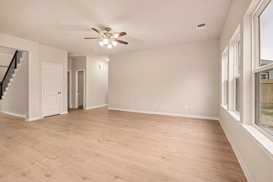 Spacious, unfurnished interior of a new home in , Bay City (Image 33). Spacious, unfurnished interior of a new home in , Bay City (Image 33).
