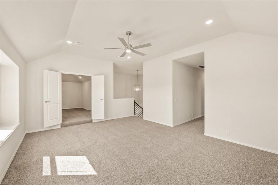 Spacious, unfurnished interior of a new home in The Grove, Midlothian (Image 32). Spacious, unfurnished interior of a new home in The Grove, Midlothian (Image 32).
