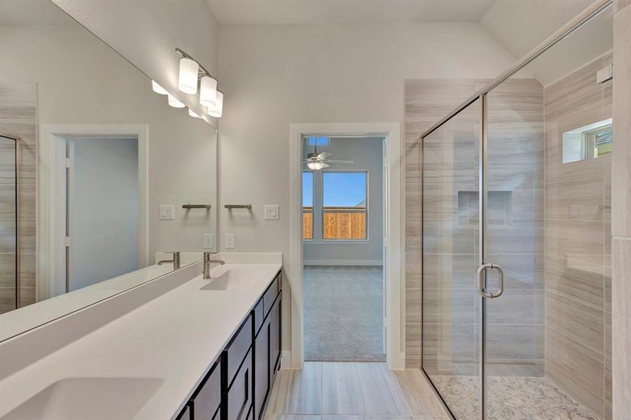 Furnished interior view inside a new home in Creekshaw – Gardens, Royse City (Image 11). Furnished interior view inside a new home in Creekshaw – Gardens, Royse City (Image 11).