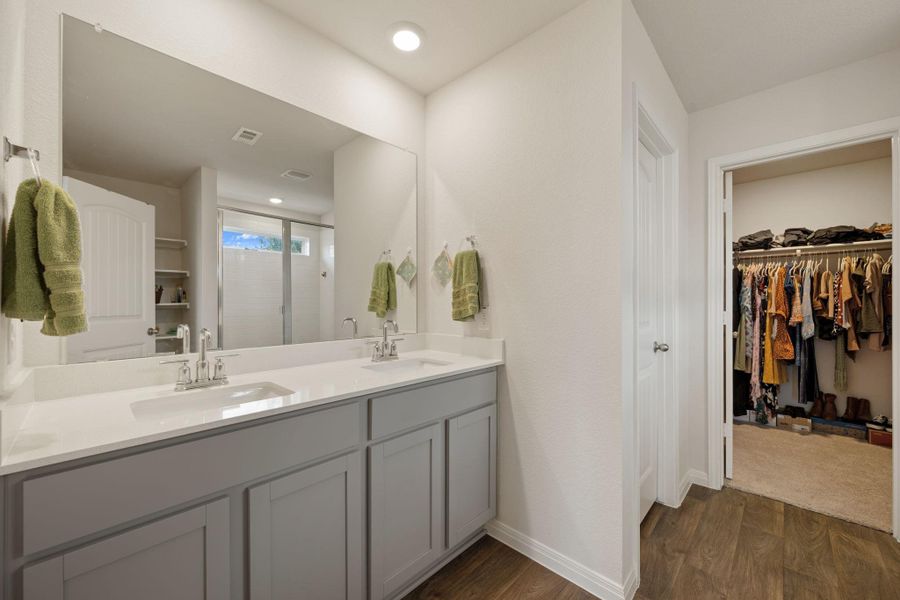 Furnished interior view inside a new home in Carillon, Manor (Image 10). Furnished interior view inside a new home in Carillon, Manor (Image 10).