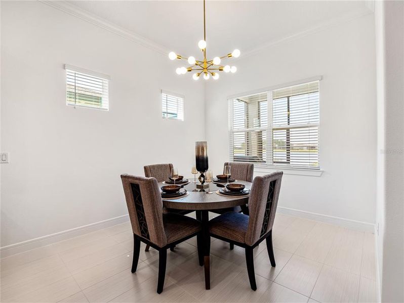 Furnished interior view inside a new home in , Ocala (Image 31).