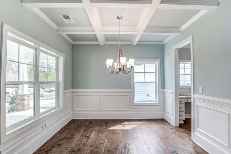 Representative unfurnished interior of a home built from the Brunswick by Caviness & Cates Communities in Maggie Way, Wendell (Image 109). Representative unfurnished interior of a home built from the Brunswick by Caviness & Cates Communities in Maggie Way, Wendell (Image 109).