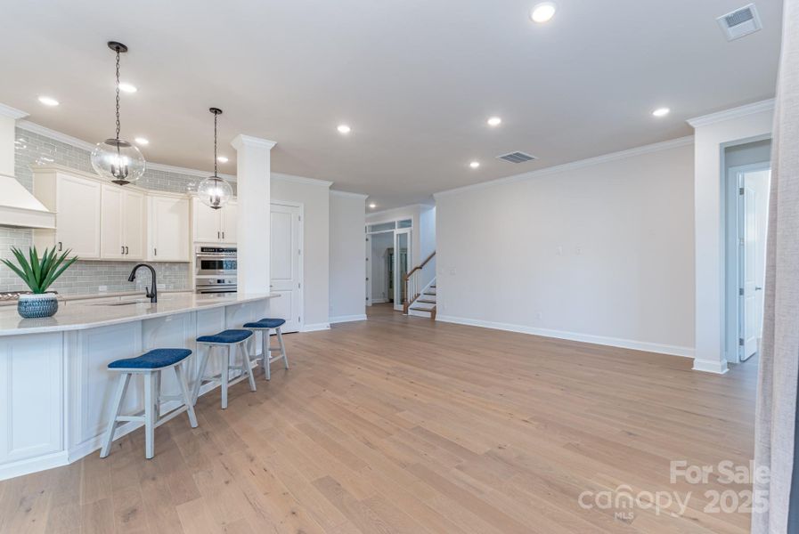 Kitchen to Family Room