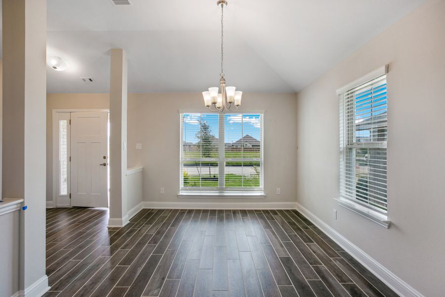Furnished interior view inside a new home in Bayou Maison, Dickinson (Image 7).