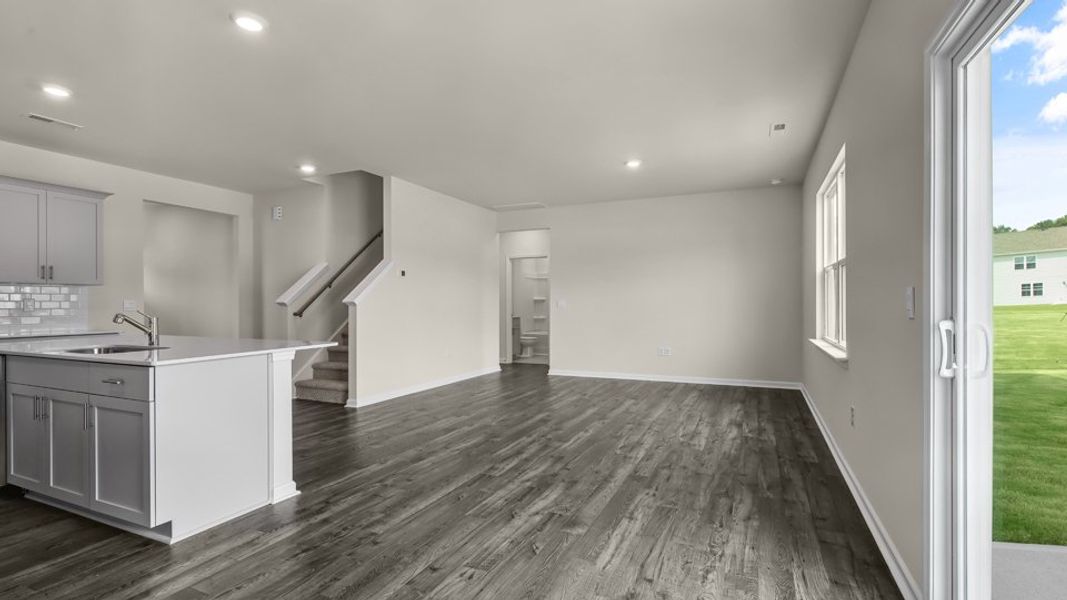 Spacious, unfurnished interior of a new home in Anderson Farm, Wendell (Image 9). Spacious, unfurnished interior of a new home in Anderson Farm, Wendell (Image 9).