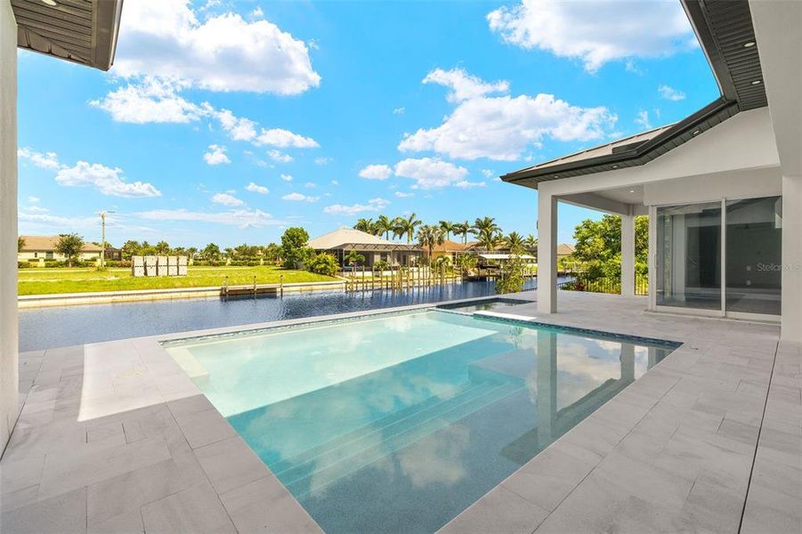 Exterior details and patio area of a home in , Cape Coral (Image 39). Exterior details and patio area of a home in , Cape Coral (Image 39).