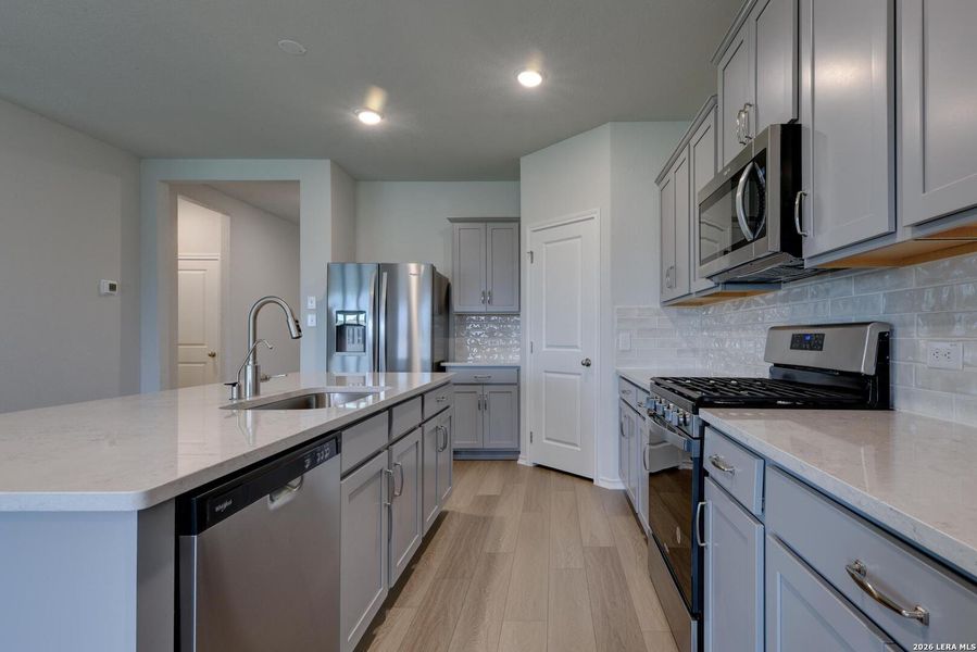 Furnished interior view inside a new home in Cordova Trails, Seguin (Image 10).