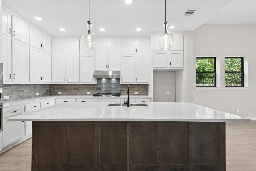 Furnished interior view inside a new home in Colton 45' Homesites, Todd Mission (Image 12).