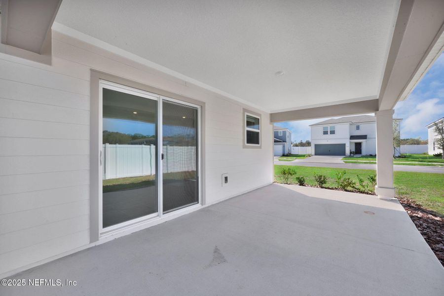Furnished interior view inside a new home in Wells Landing, Jacksonville (Image 8).