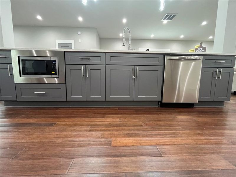 Furnished interior view inside a new home in , Atlanta (Image 12).