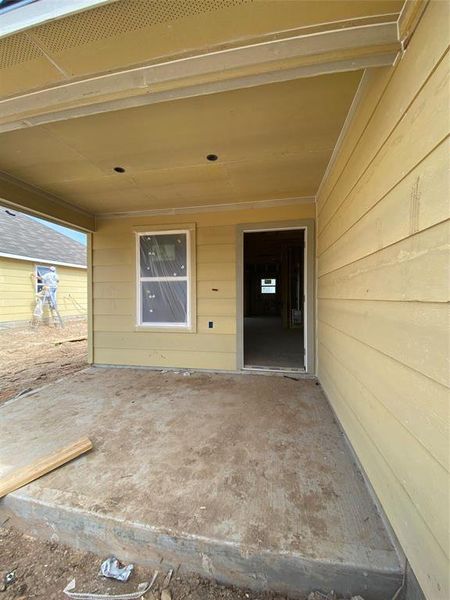 Nice front porch