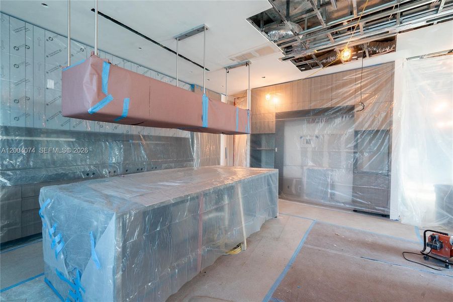 In-progress construction of a new home in , Miami Beach, FL (Image 11). In-progress construction of a new home in , Miami Beach, FL (Image 11).