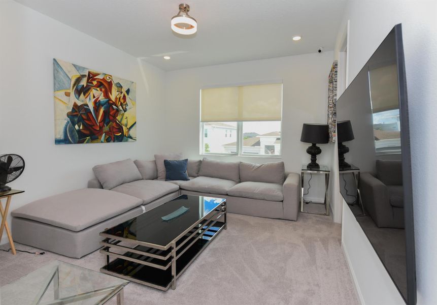 Furnished interior view inside a new home in , Loxahatchee (Image 16). Furnished interior view inside a new home in , Loxahatchee (Image 16).