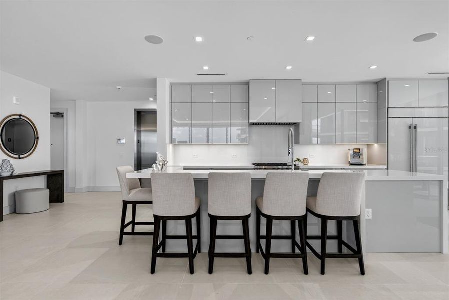 Furnished interior view inside a new home in , Longboat Key (Image 14).