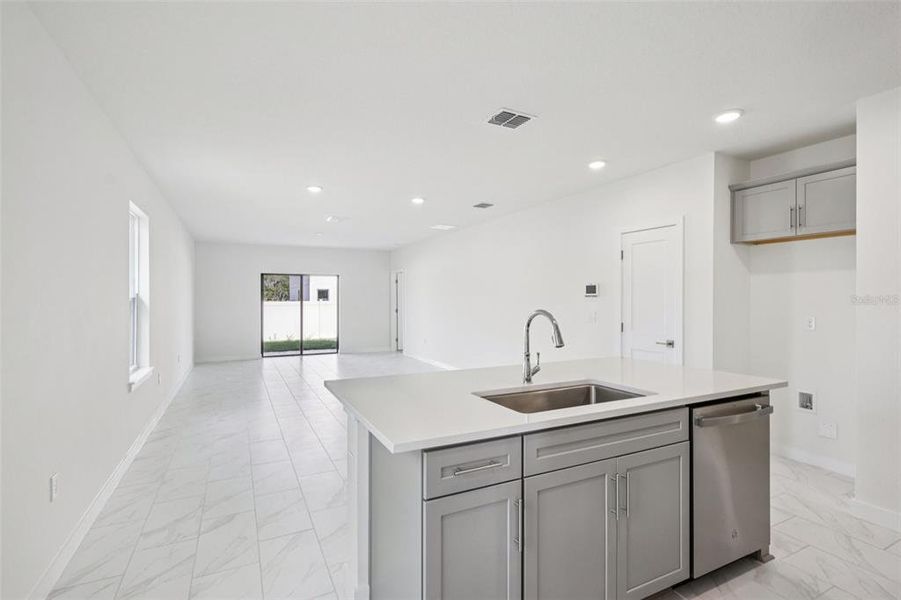 Furnished interior view inside a new home in Grasslands West, Lakeland (Image 7).