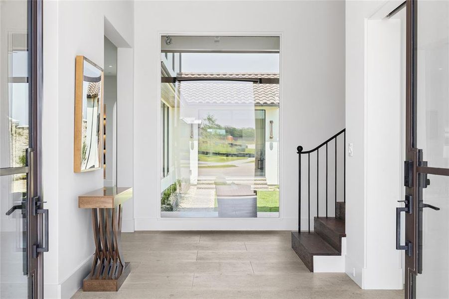 Furnished interior view inside a new home in Avadene at Las Colinas, Irving (Image 15).