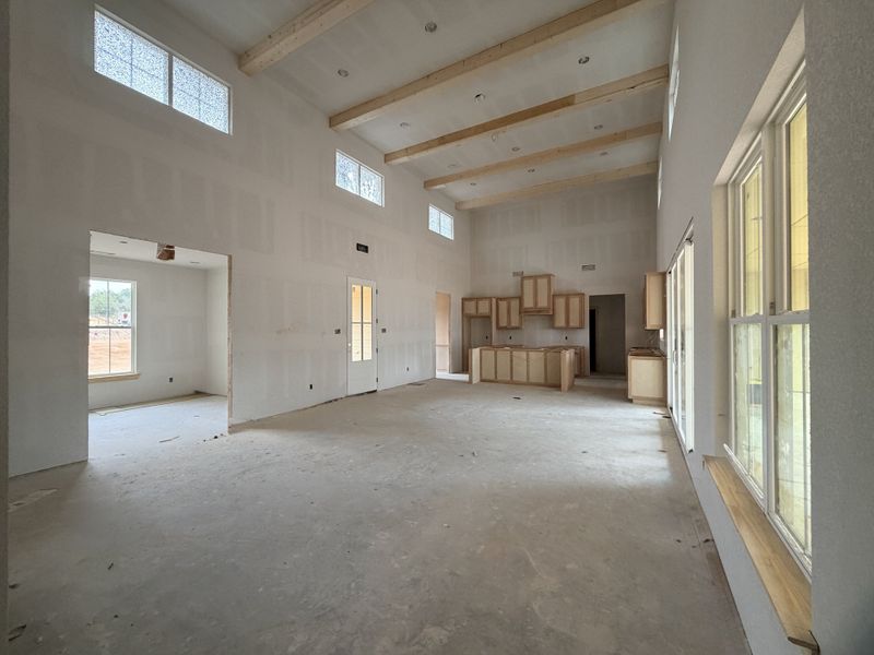 In-progress construction of a new home in Monarch Manor, Poolville, TX (Image 17).