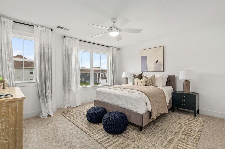 Furnished interior view inside a new home in Abbey Walk, Moncks Corner (Image 9).