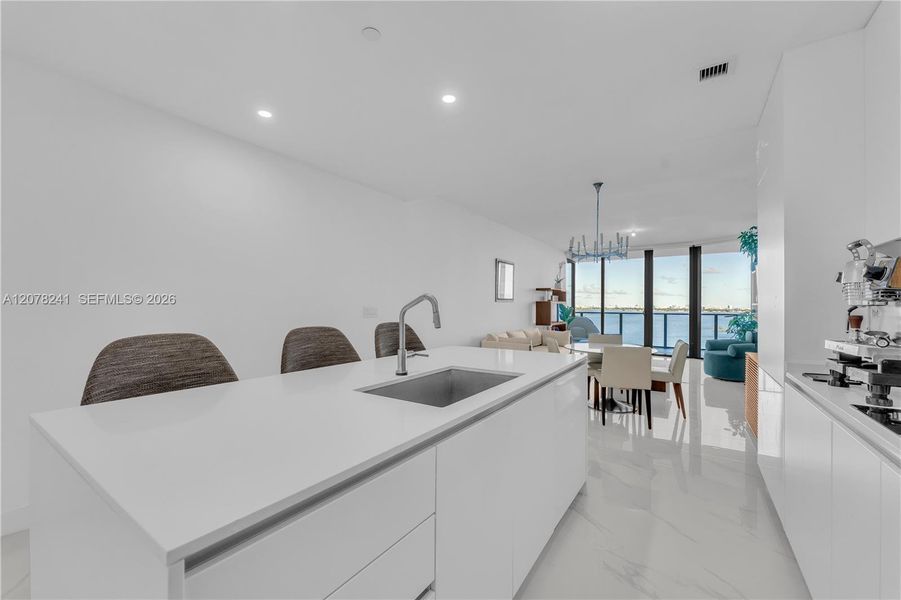 Furnished interior view inside a new home in Aria Reserve, Miami (Image 7). Furnished interior view inside a new home in Aria Reserve, Miami (Image 7).