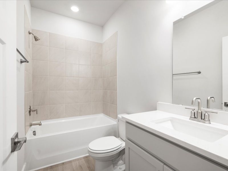 Furnished interior view inside a new home in Crossing at Abner Creek, Greer (Image 6).
