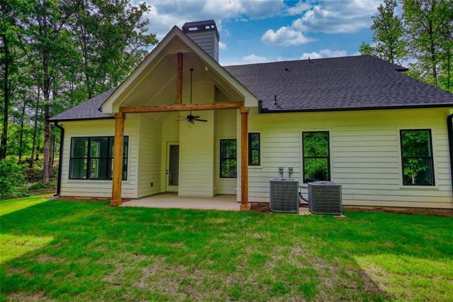 Exterior details and patio area of a home in , Monticello (Image 34).