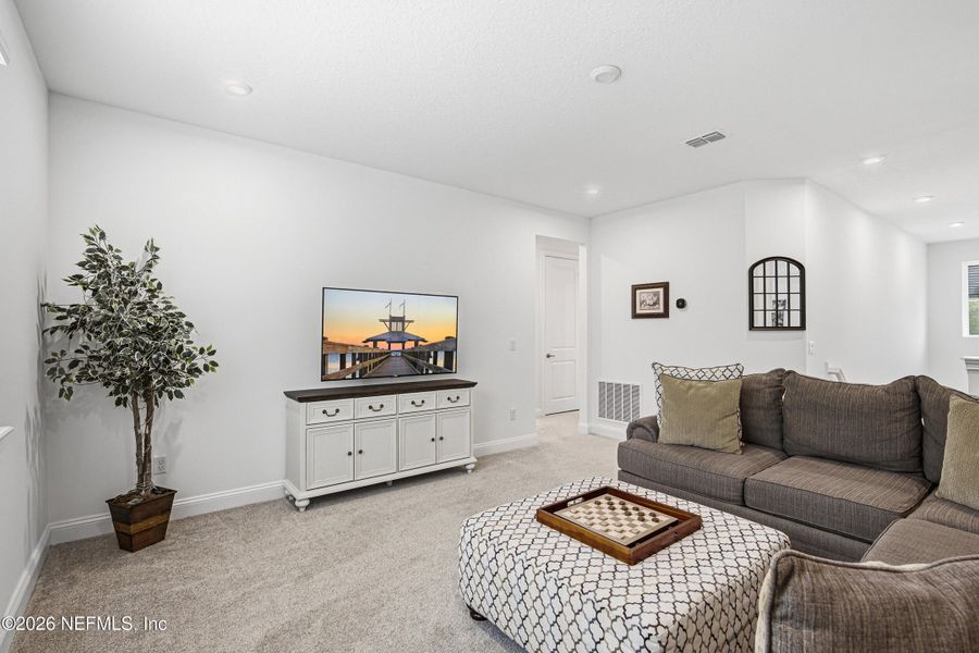 Furnished interior view inside a new home in RiverTown, St. Johns (Image 36).