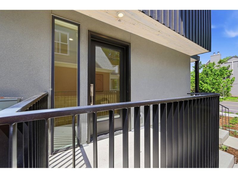 Exterior details and patio area of a home in , Boulder (Image 26).