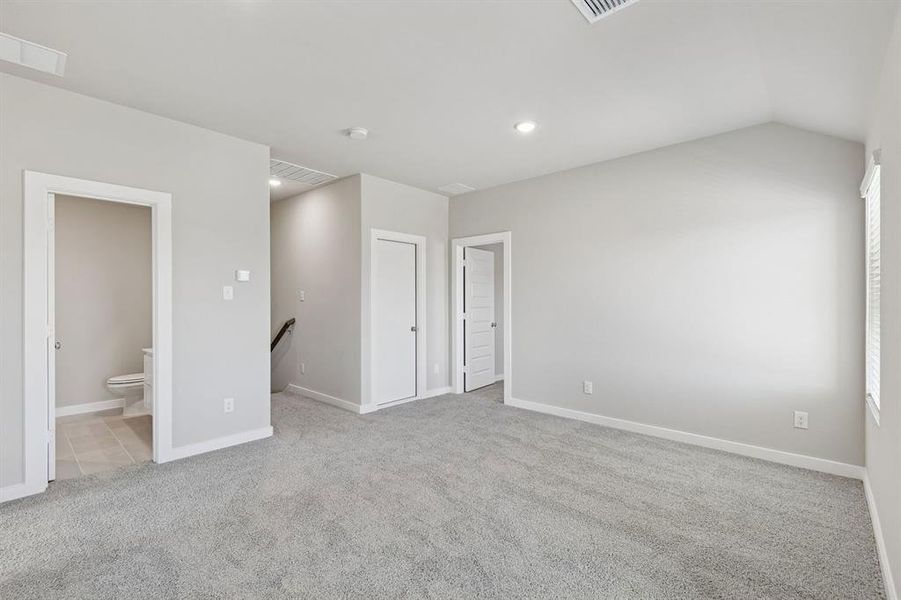 Game Room in the Holden home plan by Trophy Signature Homes – REPRESENTATIVE PHOTO