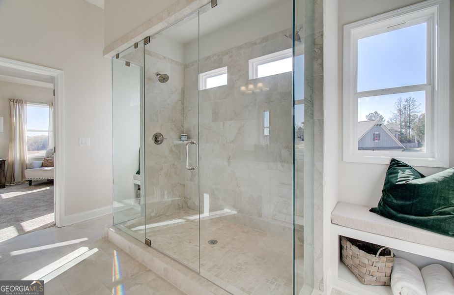 Furnished interior view inside a new home in Mallard’s Landing, Jefferson (Image 53).