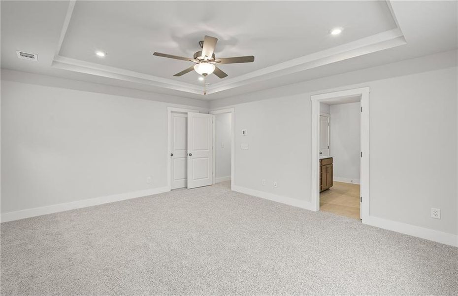 Spacious, unfurnished interior of a new home in Oakwood, Cumming (Image 31). Spacious, unfurnished interior of a new home in Oakwood, Cumming (Image 31).