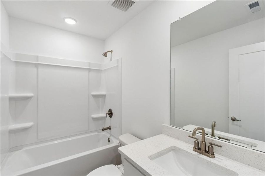 Furnished interior view inside a new home in Grandview Terrace, Canton (Image 9).