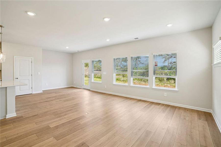 Spacious, unfurnished interior of a new home in Hawthorne Station, College Park (Image 40). Spacious, unfurnished interior of a new home in Hawthorne Station, College Park (Image 40).