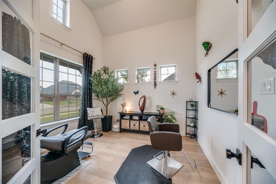 Furnished interior view inside a new home in Rockwood, Mansfield (Image 15). Furnished interior view inside a new home in Rockwood, Mansfield (Image 15).