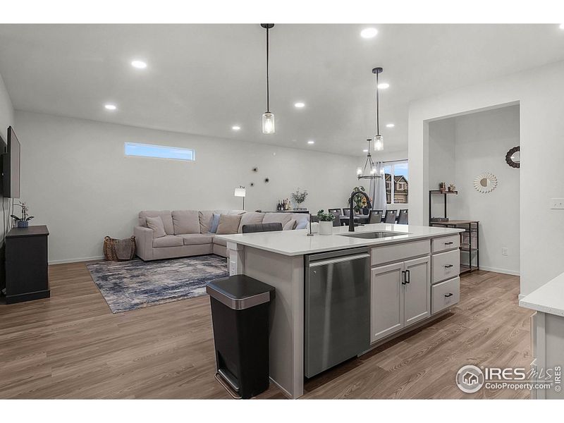 Furnished interior view inside a new home in , Greeley (Image 12).