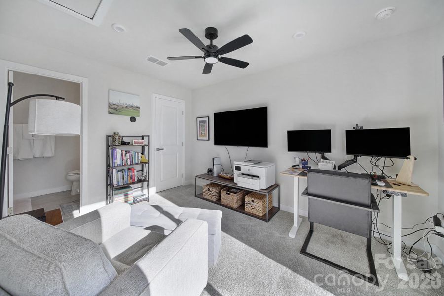 Furnished interior view inside a new home in , Charlotte (Image 16). Furnished interior view inside a new home in , Charlotte (Image 16).