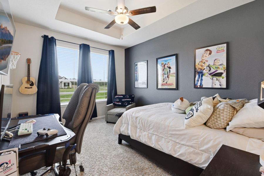 Furnished interior view inside a new home in , Cleveland (Image 36).