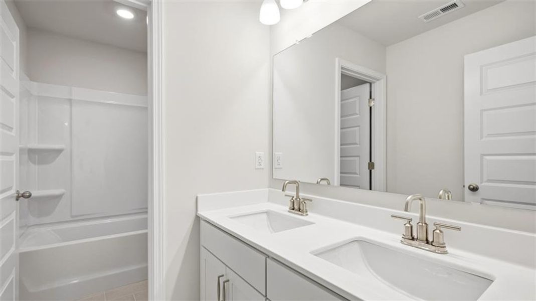 Furnished interior view inside a new home in Westland, Bogart (Image 10). Furnished interior view inside a new home in Westland, Bogart (Image 10).