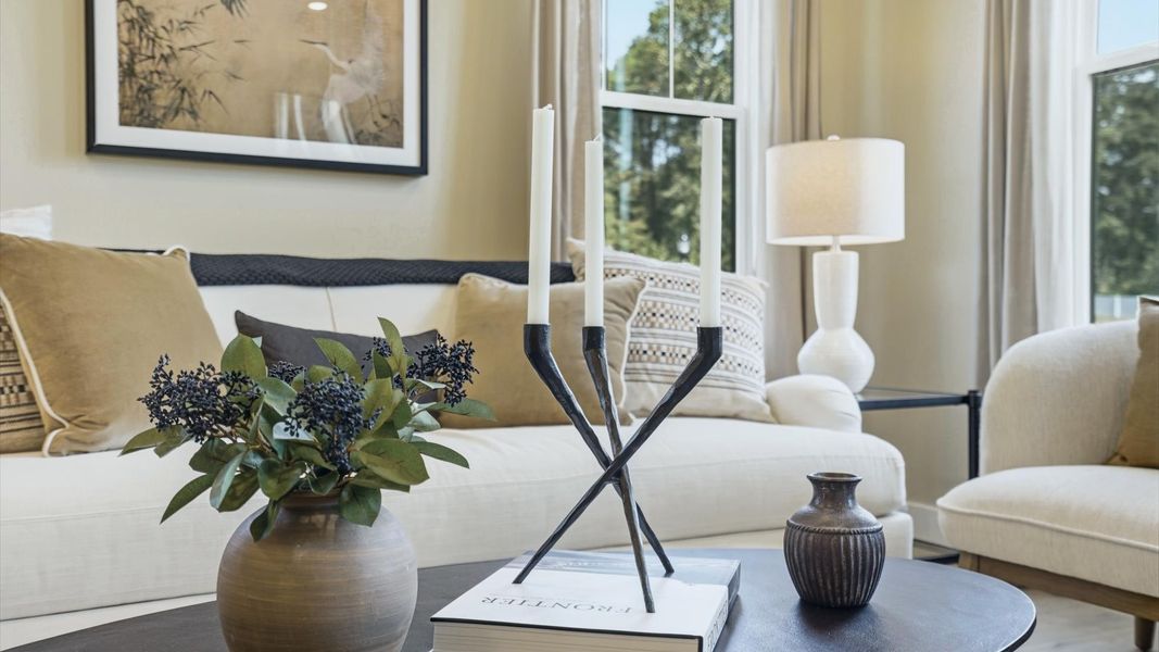 Furnished interior view inside a new home in Traynham Place, Greenville (Image 19).