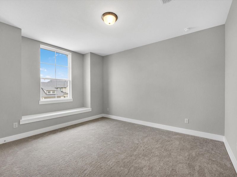 Spacious, unfurnished interior of a new home in Dunham Pointe, Cypress (Image 26). Spacious, unfurnished interior of a new home in Dunham Pointe, Cypress (Image 26).