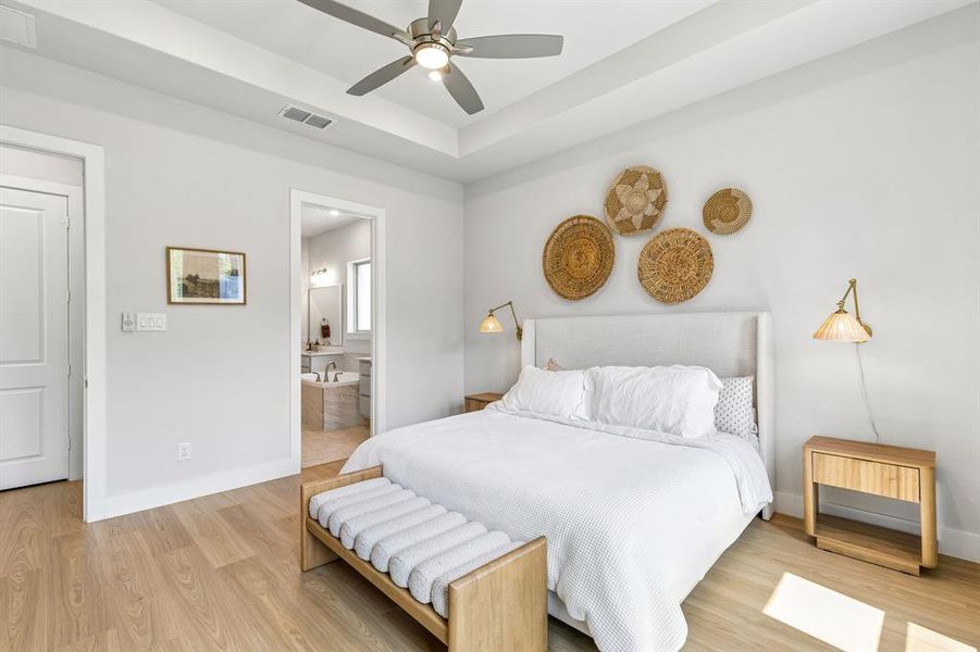 Furnished interior view inside a new home in , McKinney (Image 7).